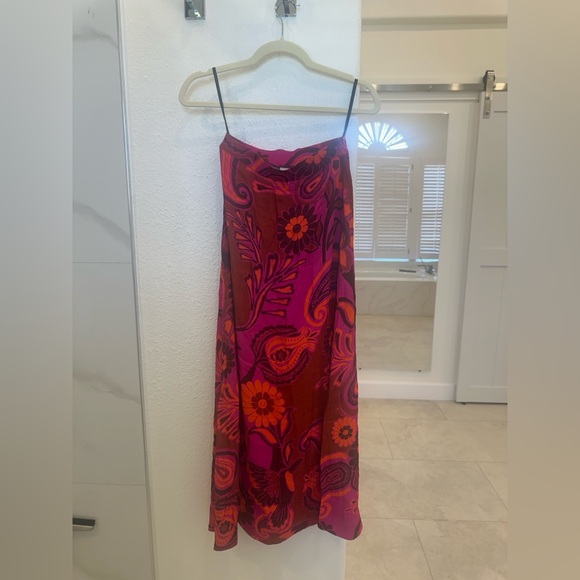 FARM Rio Pink and Orange Maxi Skirt - Picture 4 of 4